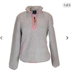 Simply Southern Y-Neck Sherpa Pullover